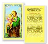 la oracion esta es Espanol - la tarjeta es plastificada - Bendito Por Su Santidad Papa Francisco incluye una tarjeta con la bendicion papal -