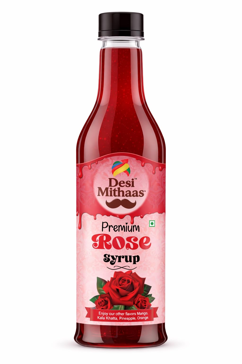 Desi Mithaas Premium Rose Syrup | Refreshing Rose Flavoured Drink Concentrate for Sharbat, Milkshakes, Mocktails, Falooda & Desserts-image-35