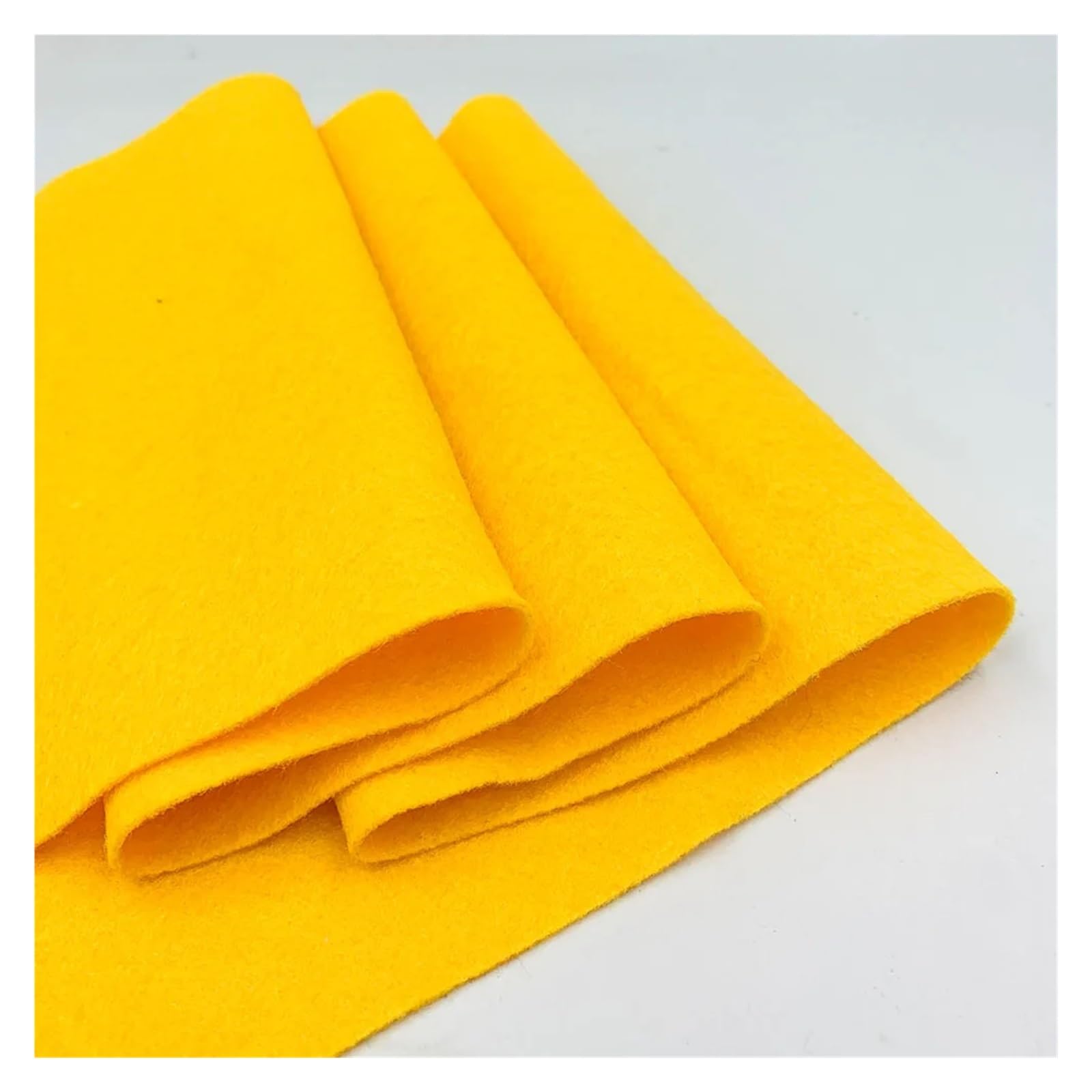 Bastelfilz Filz 90 cm breite, weiche Filzstoff-Vliesplatte for Selbermachen – Nähpuppen, Weihnachtsbastelmaterial for Kinder für DIY Handwerk(Light Blue,90cm x 90cm)