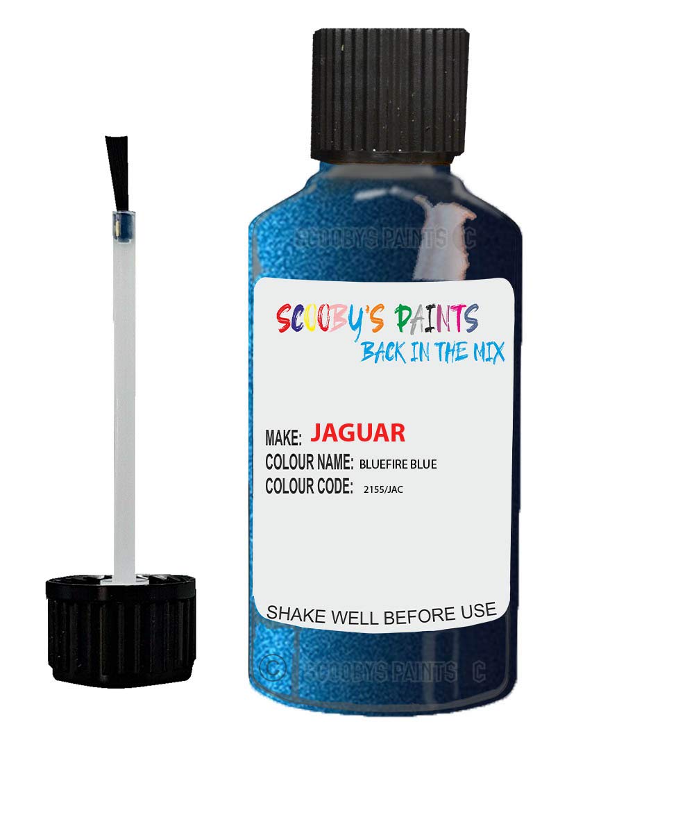 Gift Plaques Uk Blue Scobby Paints Car Scratch Repair Touch Up Paint 20Ml Compatible With Jaguar Fire Jac