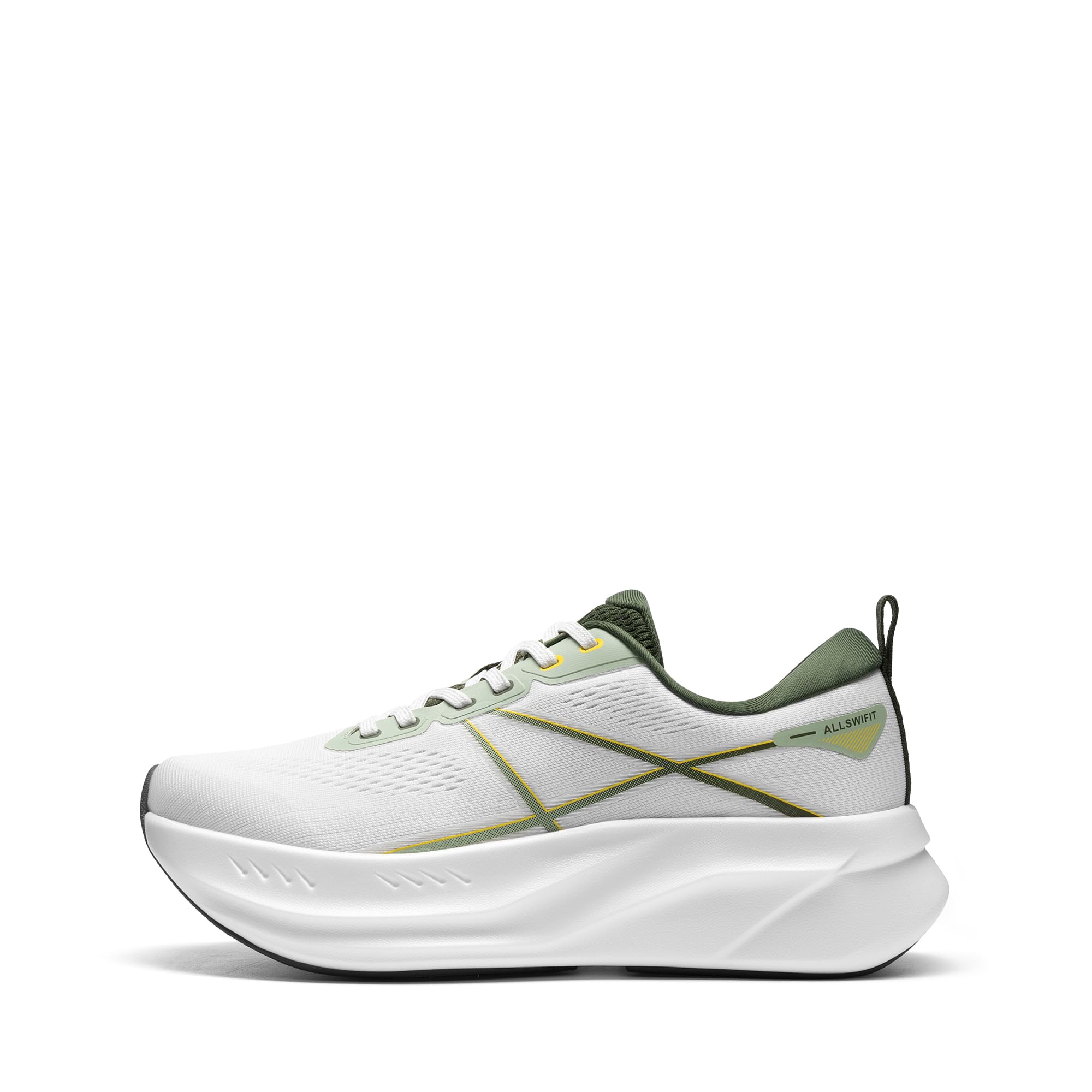 ALLSWIFIT Herren Laufschuhe Straßenlauf Schuhe | Dämpfung, Rutschfest, Komfortabel, Leicht, Fitness, Training, Sportlich, Fußgewölbeunterstützung, Alltag