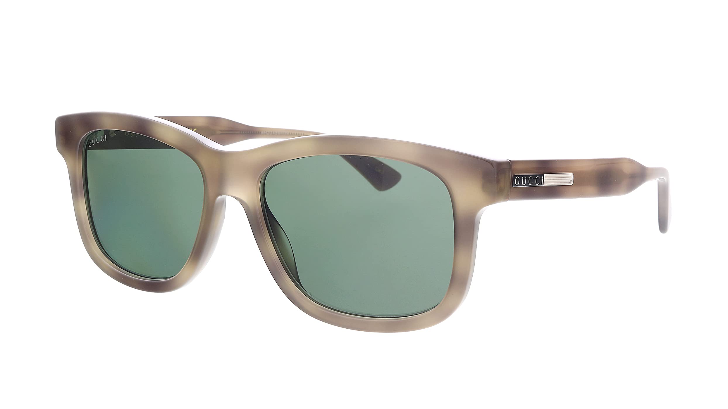 Gucci Havana Square Mens Sunglasses GG0824S-008 55