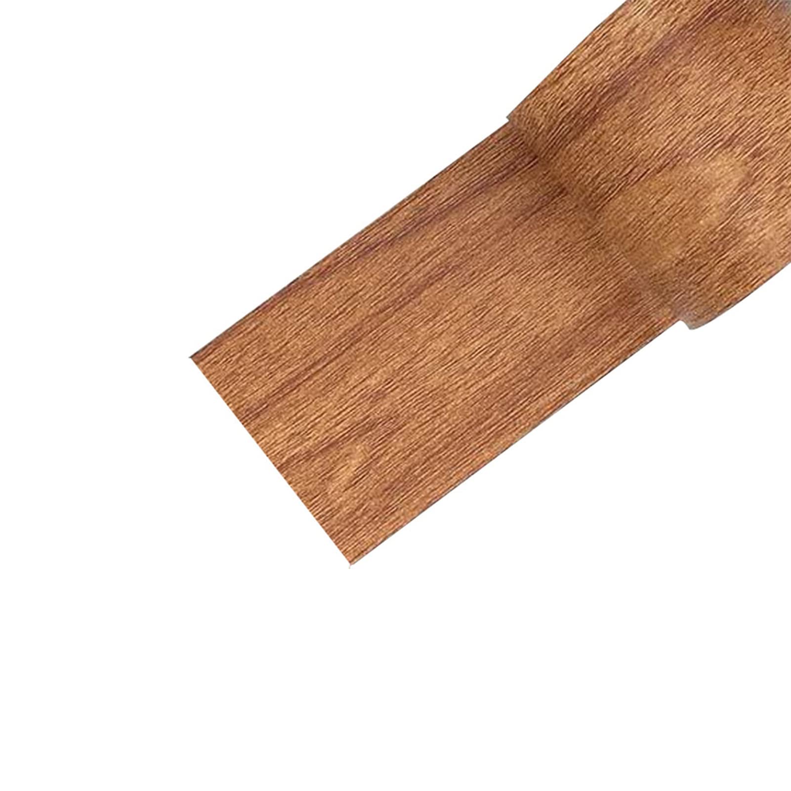 Dous Wood Grain Tape - 2.2 X 15 Inch Wood Grain Repair Tape Imitation Woodgrain Duct Tape, A Roll Of Furniture Renovation Stickers For Furniture Floor Beautification And Home Decoration