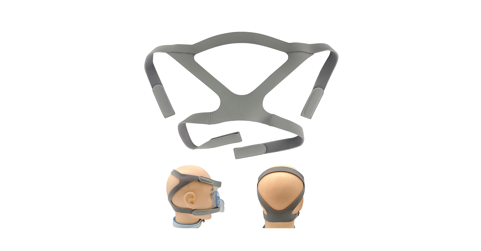 CPAP ResMed マスク バンド付き ラージワイド　Lサイズバンド Amazon.com: CPAP Headgear, CPAP Mask Strap, for Resmed