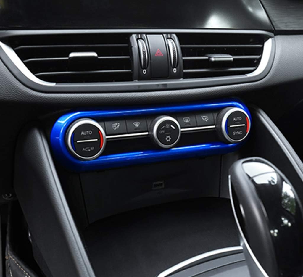 New Decorative Air Control Cover for ALFA Romeo Stelvio 2017-2019 (Blue)