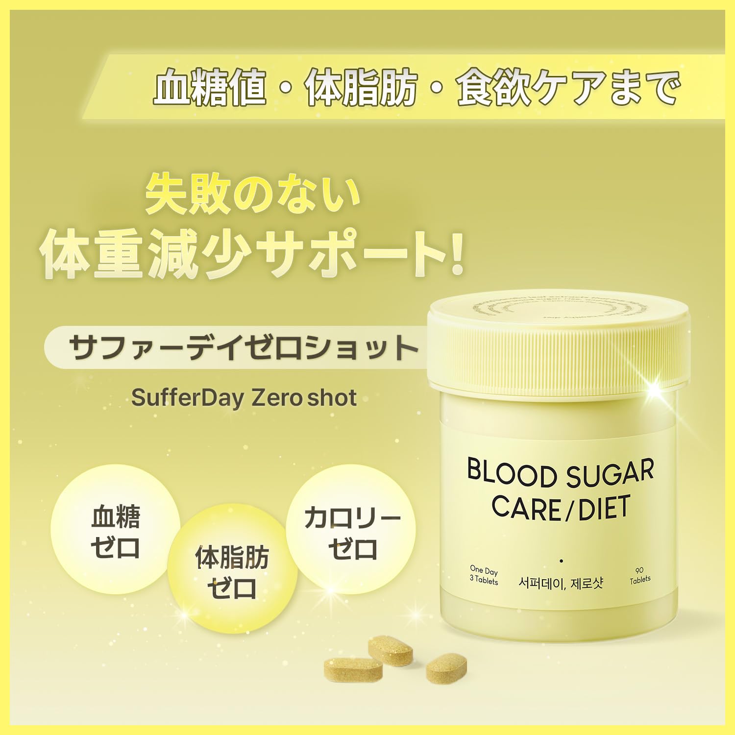 Amazon | サファーデイゼロショット(SufferDay ZERO SHOT) 血糖値上昇