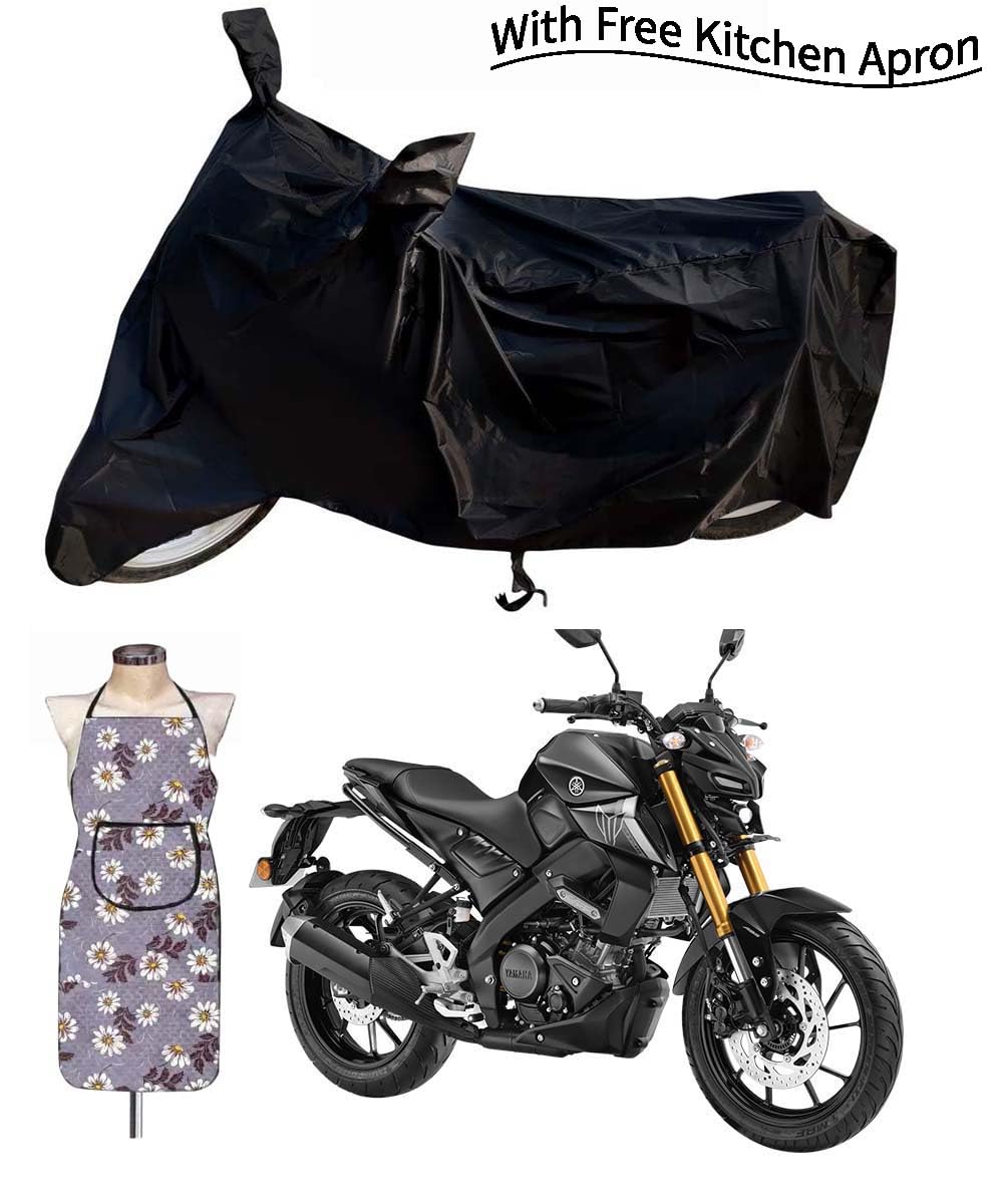 Grabndeals Yamaha Mt 15 / Mt15 Two Wheeler Cover - Dustproof Uv Protection 100% Waterproof Bike Body Cover (Black), for Bike