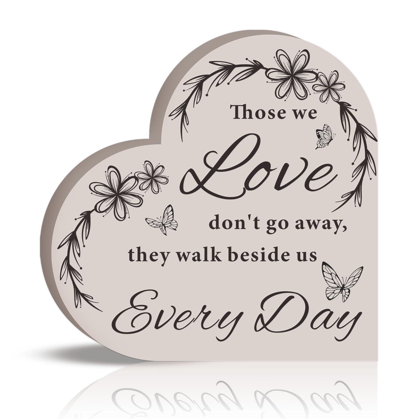 FunPlus Sympathy Gift Memorial Heart Present for Loss of Loved One