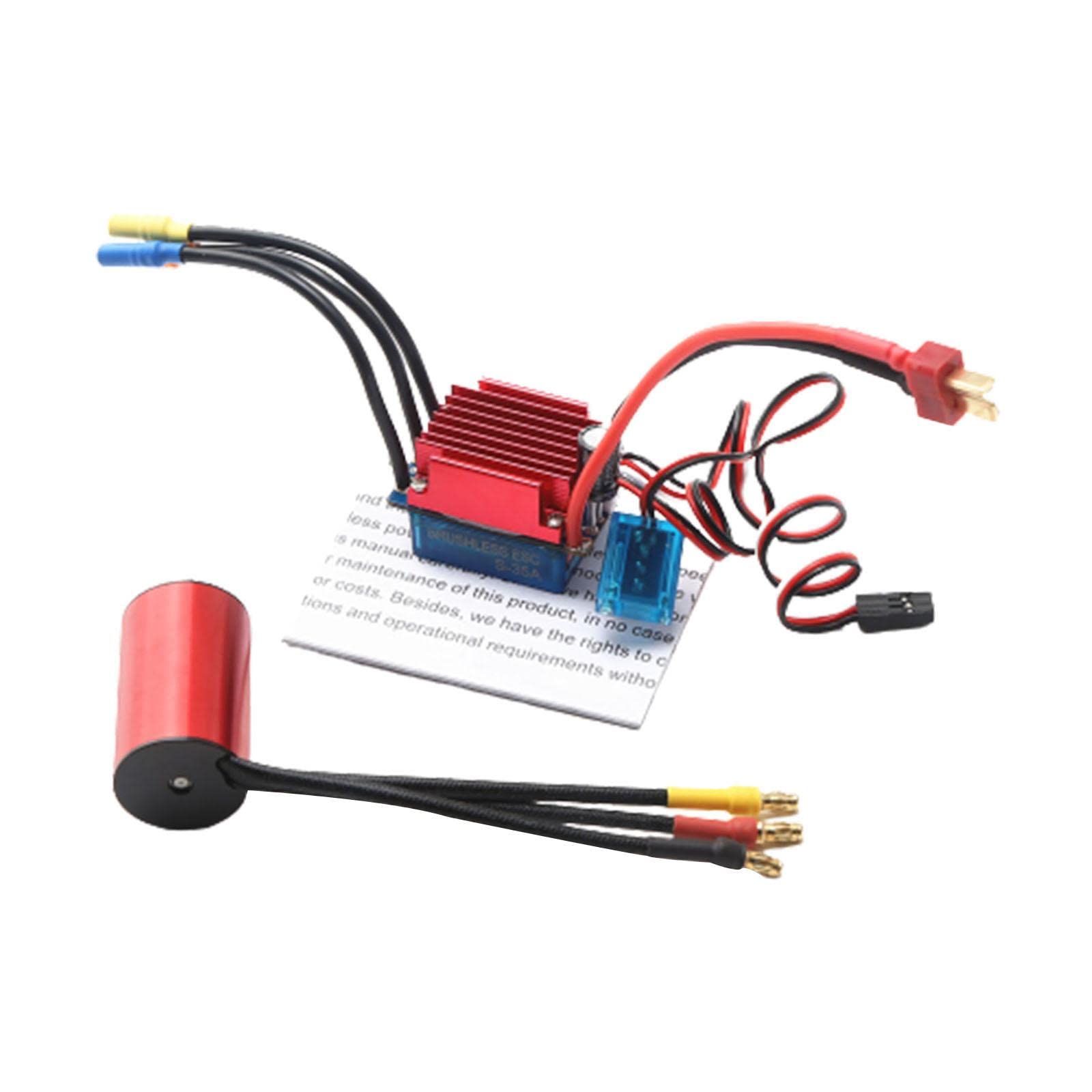 2440 silnik bezszczotkowy 35A ESC Combo akcesoria do samochodu 1/12 1/14 RC zastępuje 4000KV