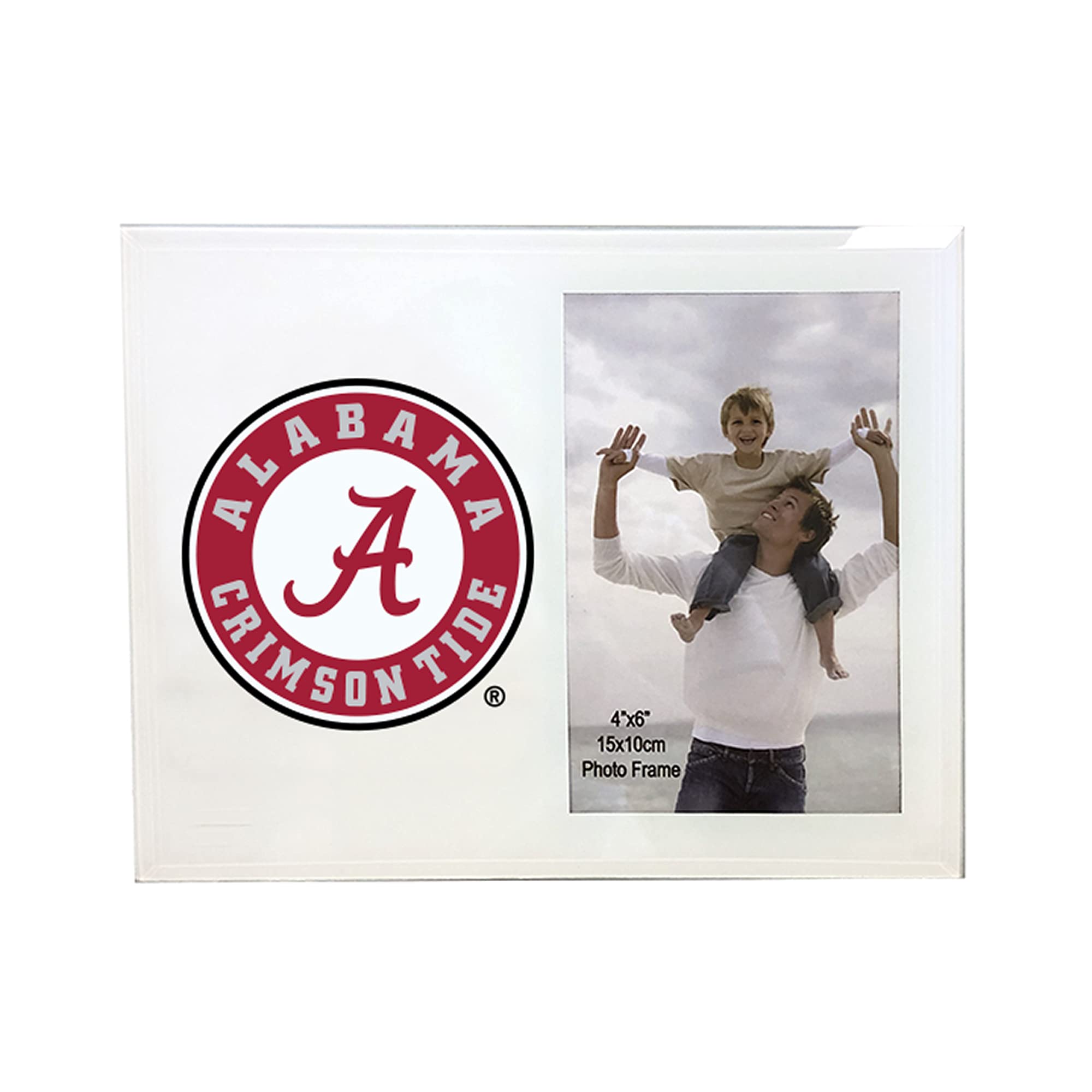 The Fanatic Group University of Alabama 4 x 6 Glass Photo Frame