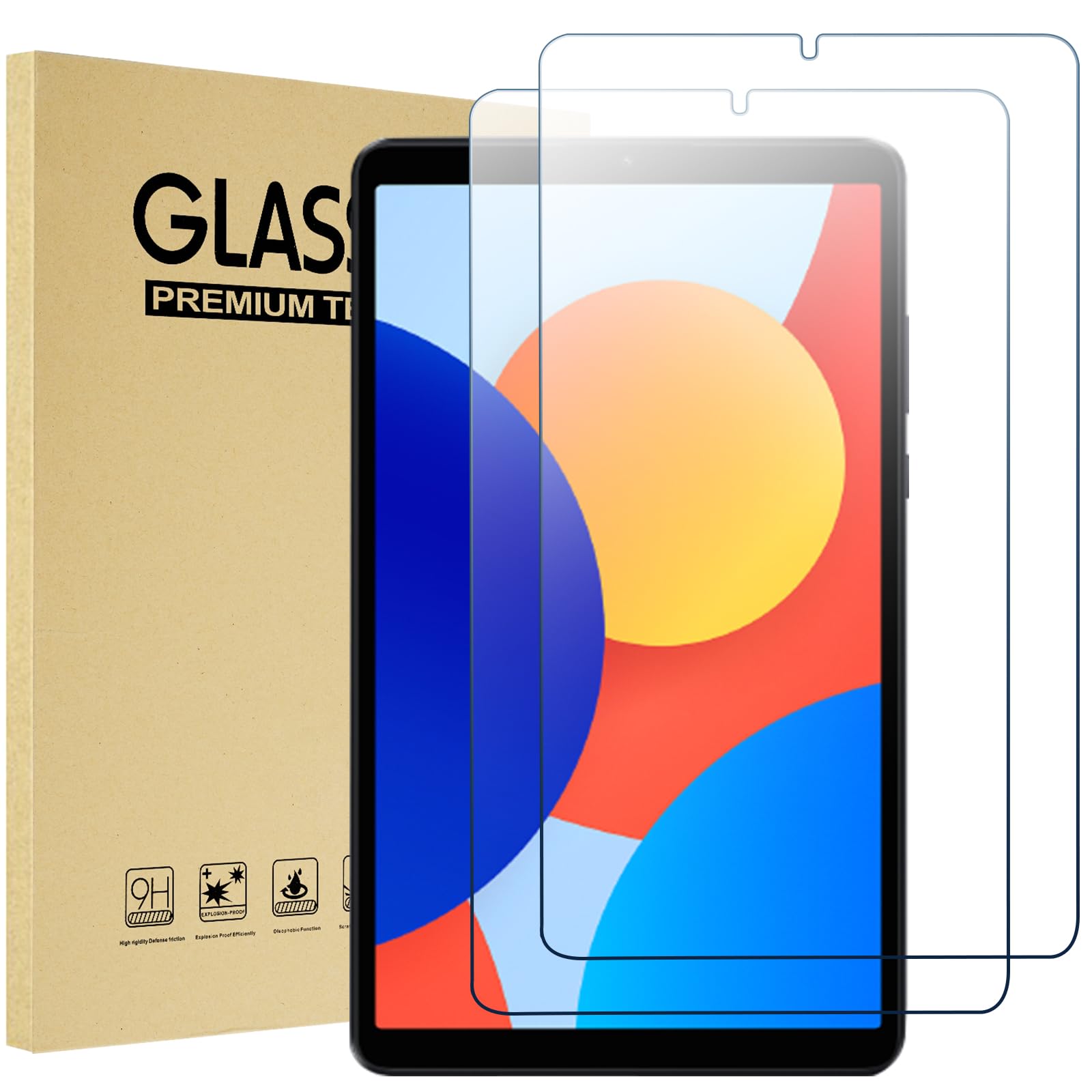 Amazon.co.jp: ProCase 【2枚】 Xiaomi Redmi Pad SE 強化ガラス