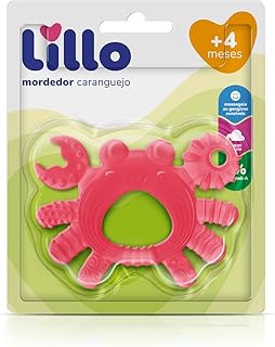mordedor caranguejo rosa lillo