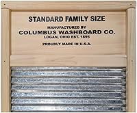 Vista 3 de Original Sunnyland - Tabla de lavar hecha a mano (tamaño familiar 12½" x 23¾")