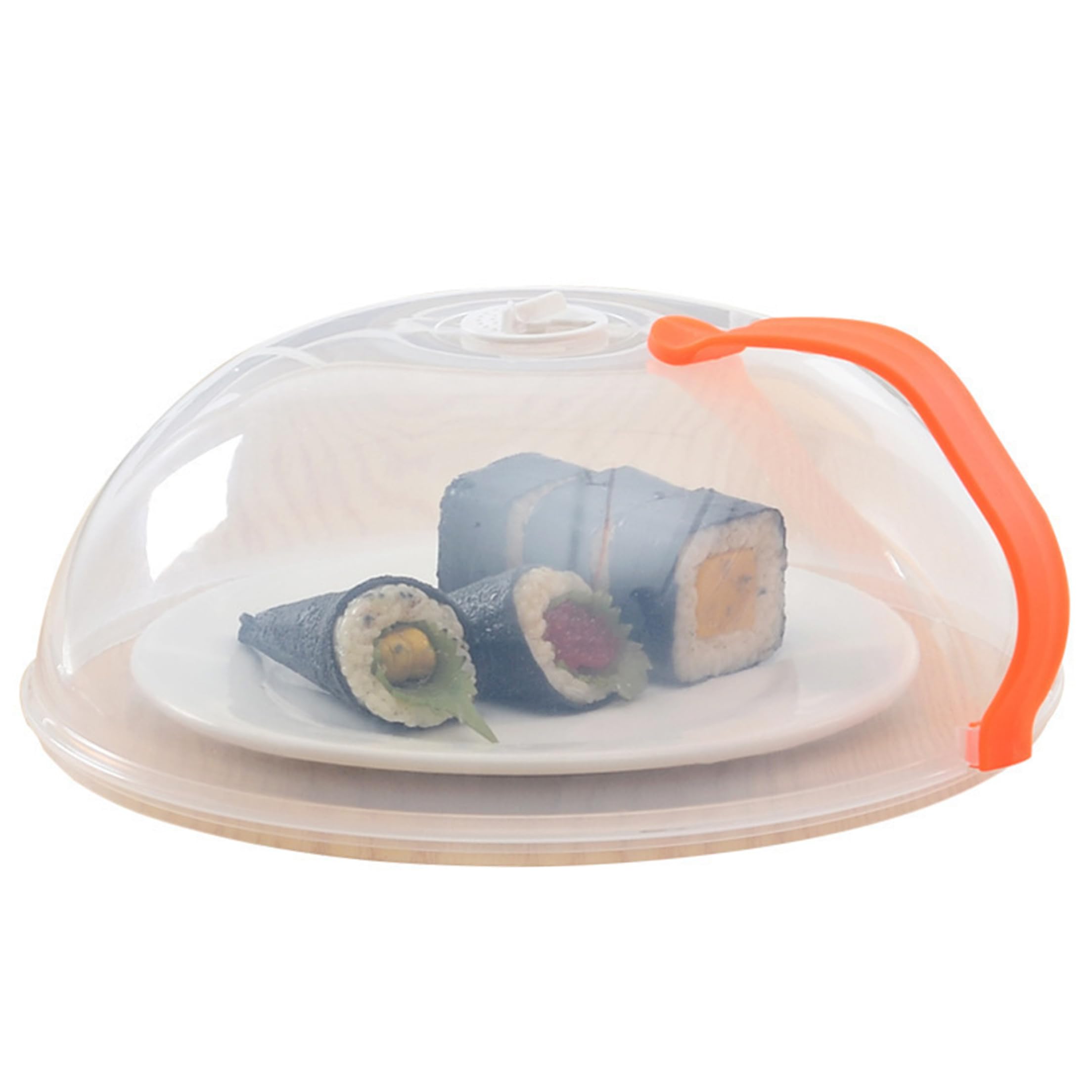Tsawntd Microwave Splatter Cover For Food, Adjustable Steam Vent Transparent Microwave Food Cover, Pp Anti-splash Lid for