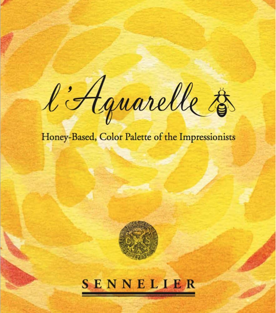 Sennelier - Aquarellfarbe - Set mit 24 halben Naepfchen