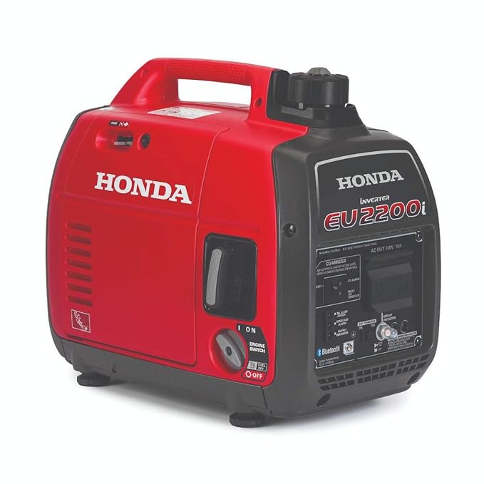 Honda EU2200ITAN 2200-Watt 120-Volt Super Quiet Portable Inverter Generator with CO-Minder