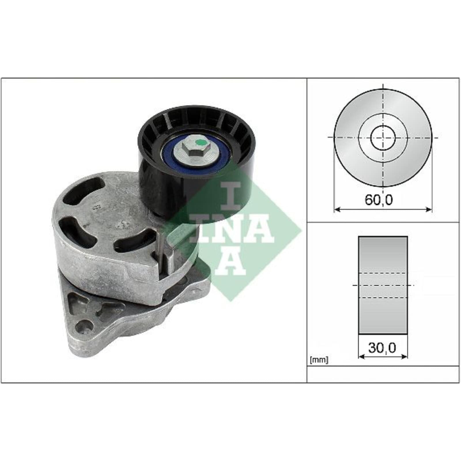 INA Jeu de courroies trapézoïdales à nervures 529 0433 10 1795mm Compatible avec RENAULT Trafic 2 Van FL Master 2 Van FD Trafic 2 Bus JL, OPEL Vivaro A Van X83 Vivaro A Combi X83