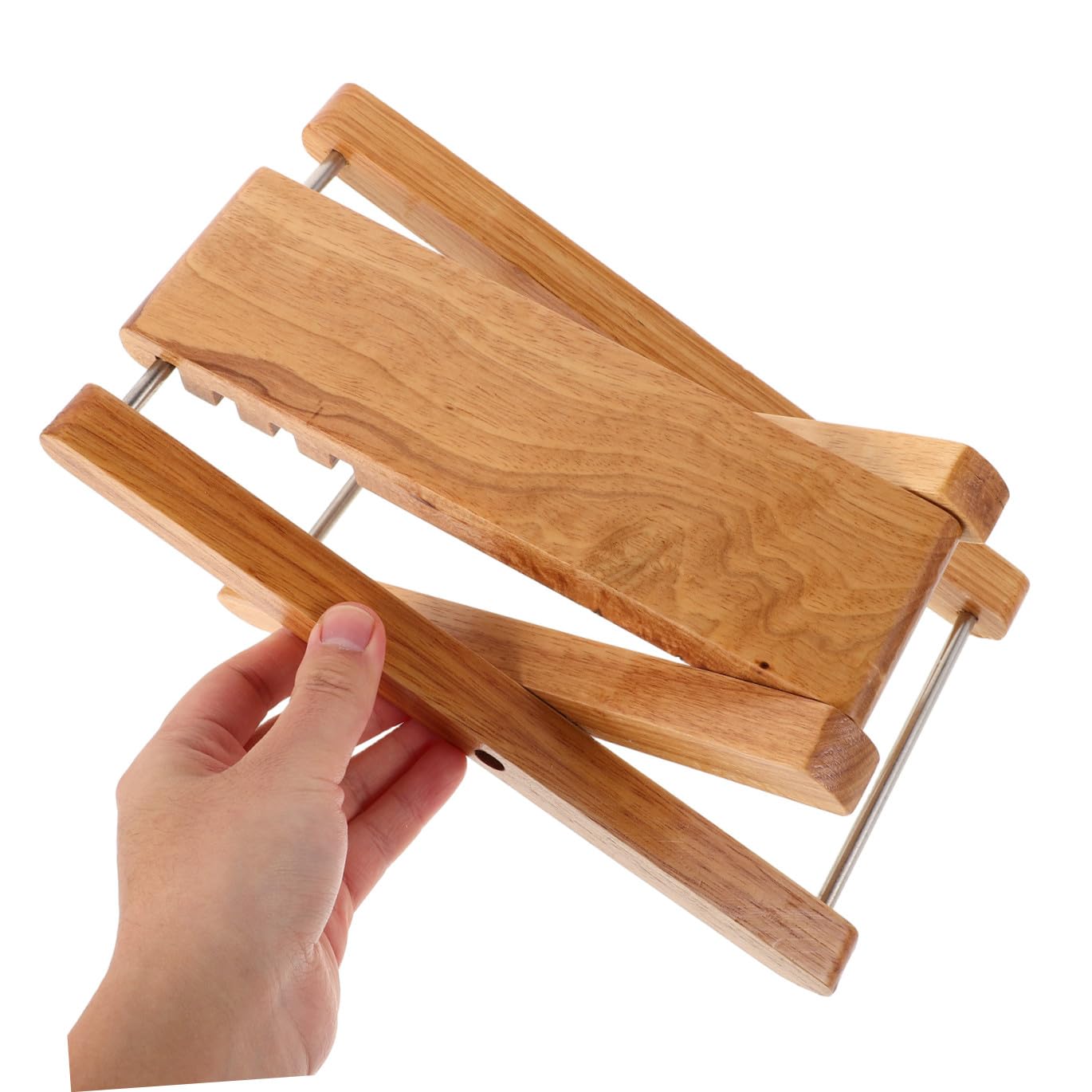Toddmomy Poggiapiedi Regolabile Per Chitarra Legno Massello Sgabello Ergonomico Per Musicisti Regolabile Per Performance Musicali e Studio