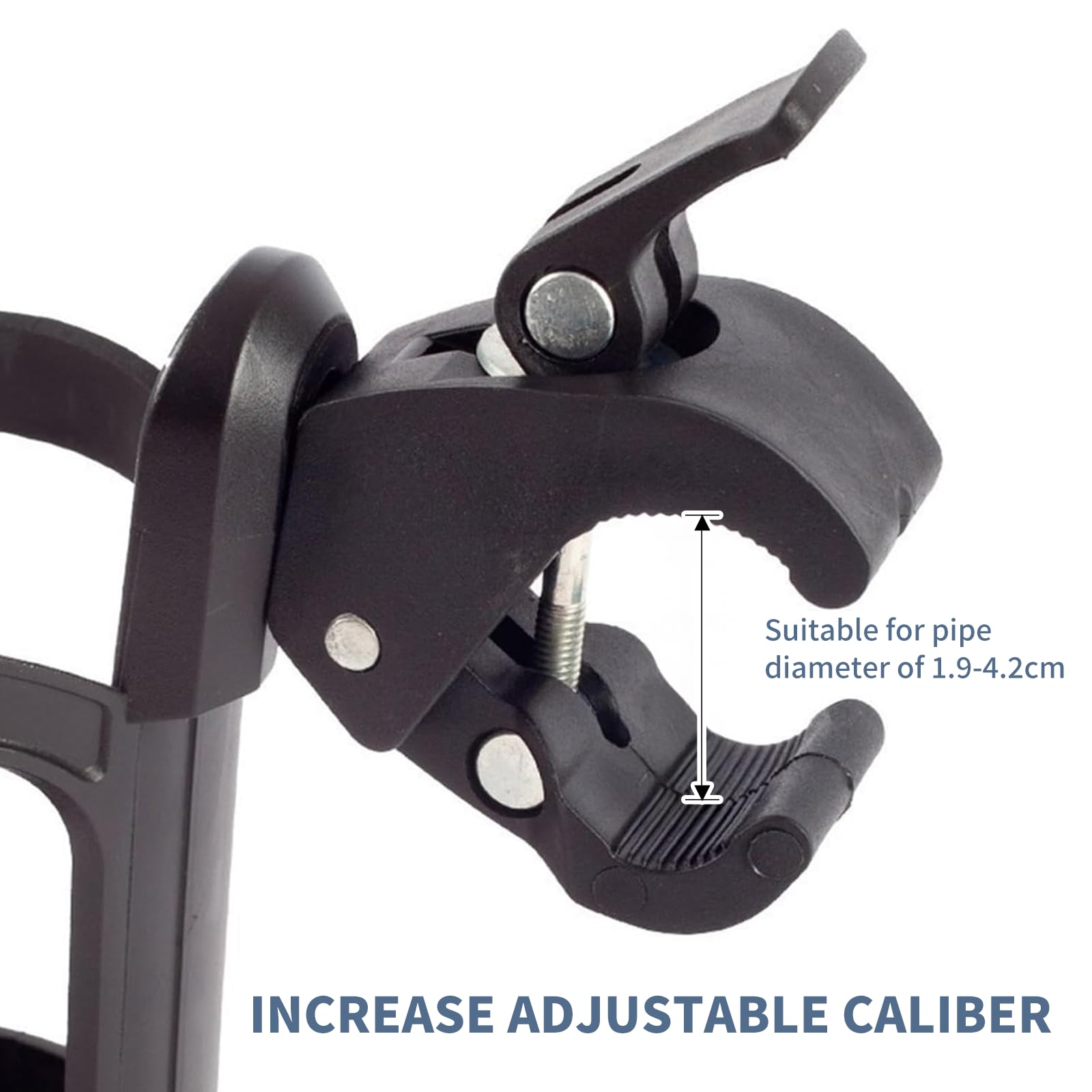 Pram Cup Holder, 2pcs Universal Stroller Cup Holder - Image 3