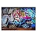 FUT Newest Colorful Graffiti in the Wall Vinyl Backdrop Background for Wall Decor Studio Photography Television Backdrops 7x5ft