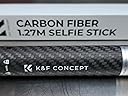 K&F Concept MS22 Carbon Fibre Invisible Selfie Stick 31-127cm (12.2-50.0 inches)