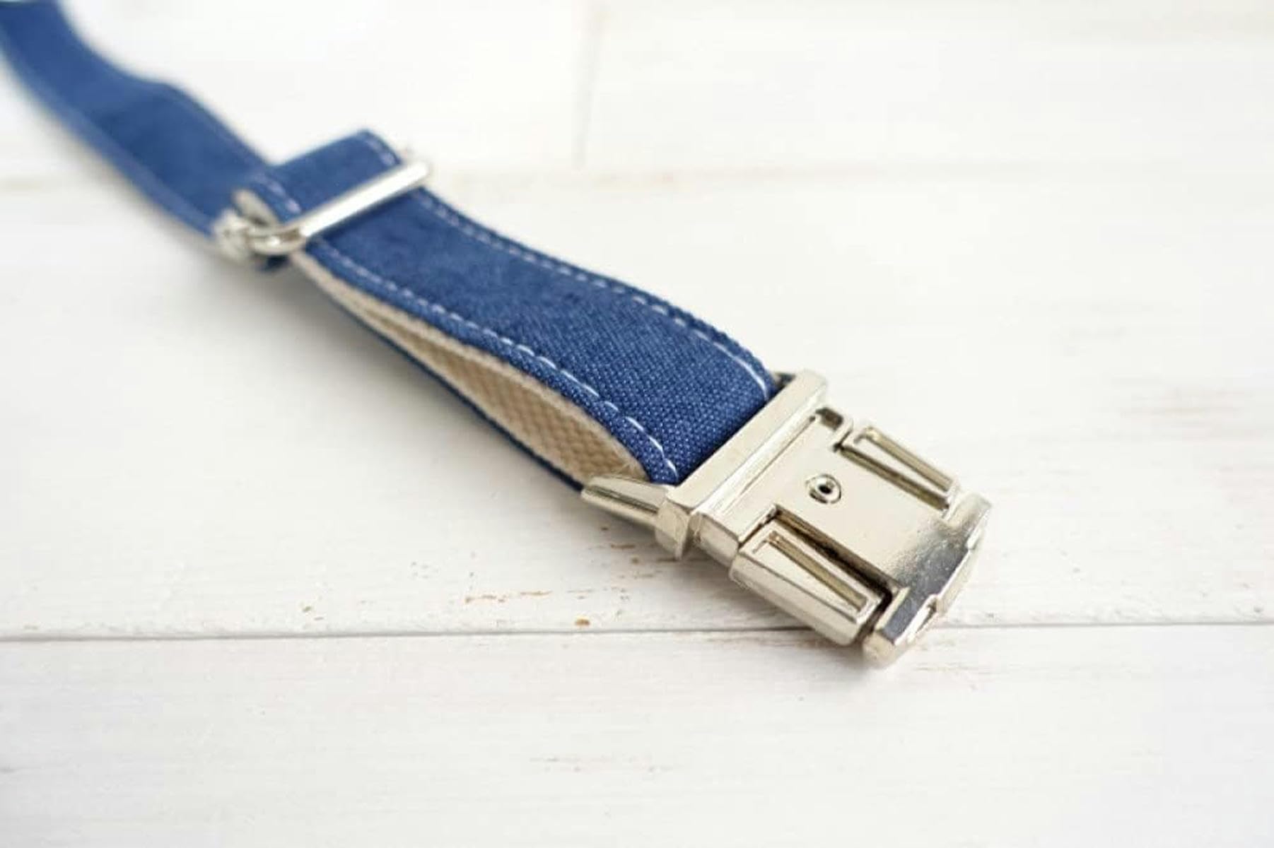 Accessoire pour Chiot Collier pour Chien à Rayures avec nœud Papillon 5 Tailles, Laisse pour Chien-Collier pour Chien-L