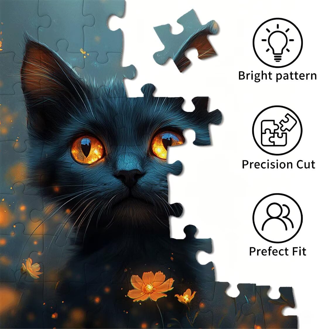 Puzzle dla dorosłych 4000, kwiat kota, 141 x 87 cm, n-507