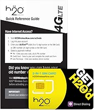H2O SIM Card for H2O Wireless - Retail Packaging - Yellow/BlackDiscontinued by Manufacturer - coolthings.us
