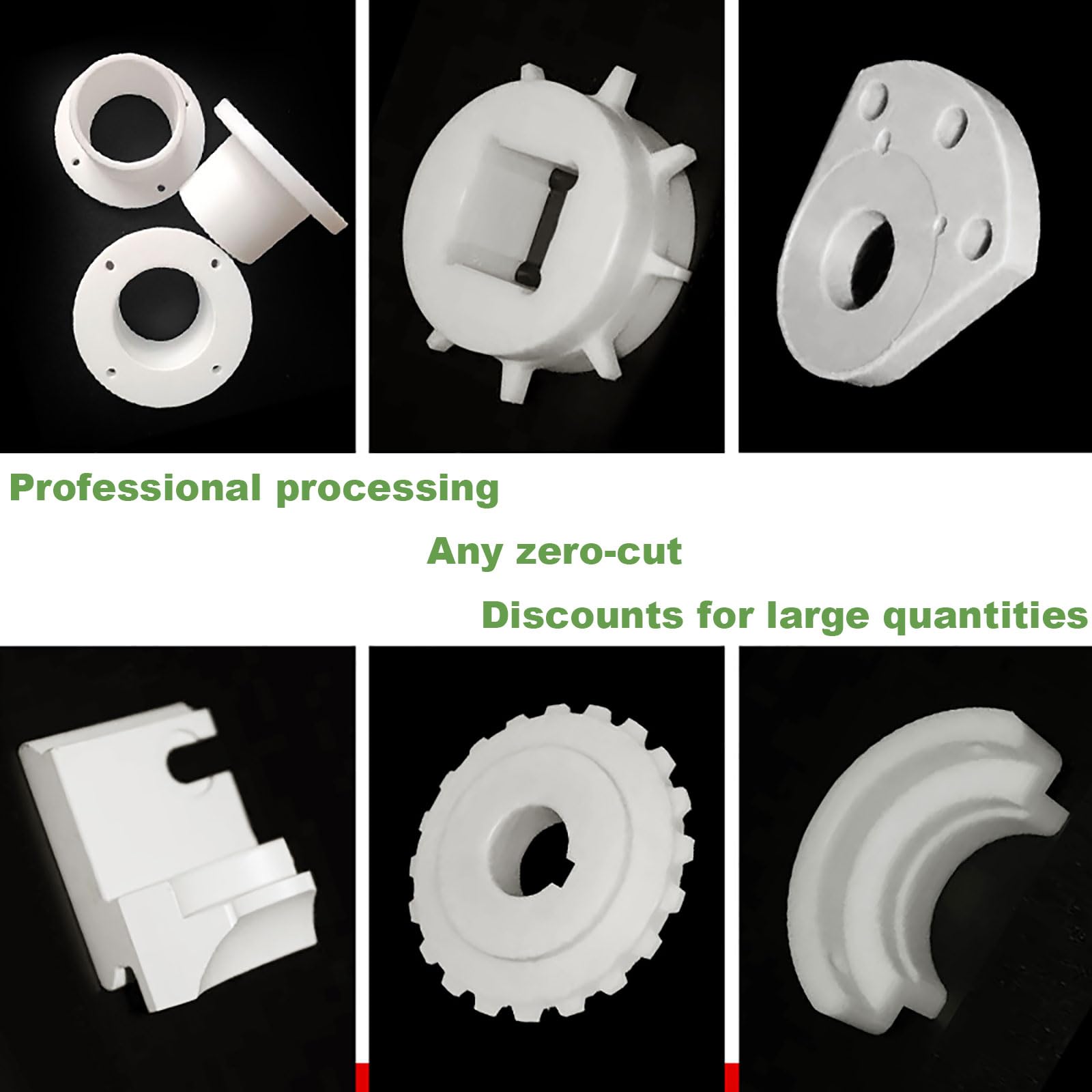 JINFEUGE Feuille De Plastique Ptfe Téflon, Plaque En Plastique