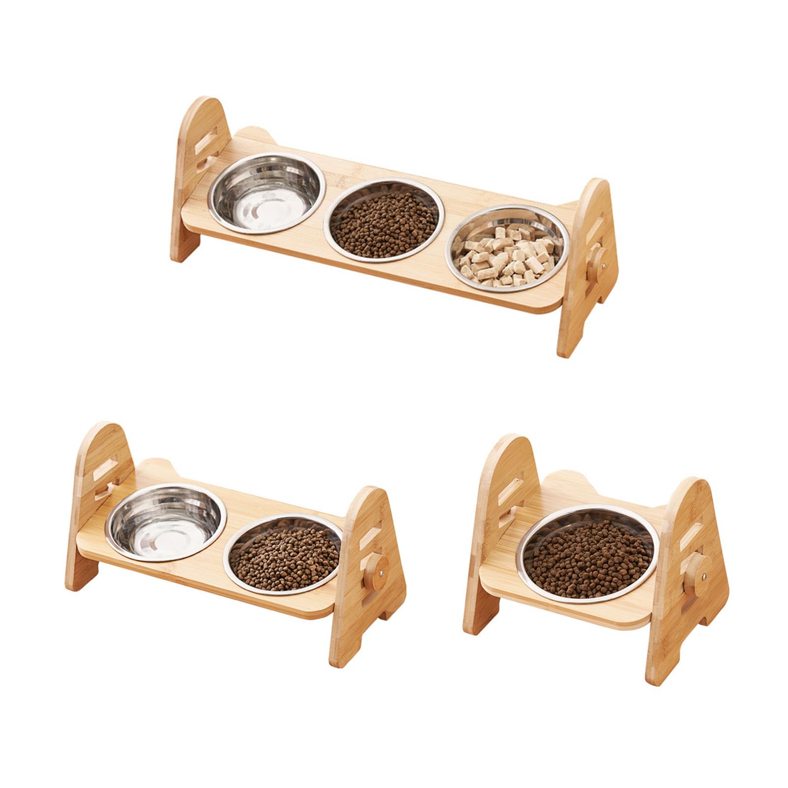 Ciotole per animali domestici Ciotola anti-vomito per gatti piccoli gattini Alimentatore di cibo Dispenser di acqua Forniture per irrigazione Antiscivolo Alimentazione per animali
