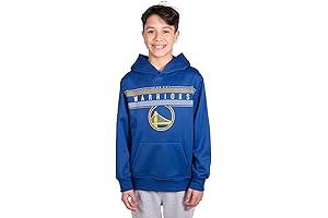Ultra Game NBA Boys Super Soft Poly Midtwon Pullover Hoodie Sweatshirt -...