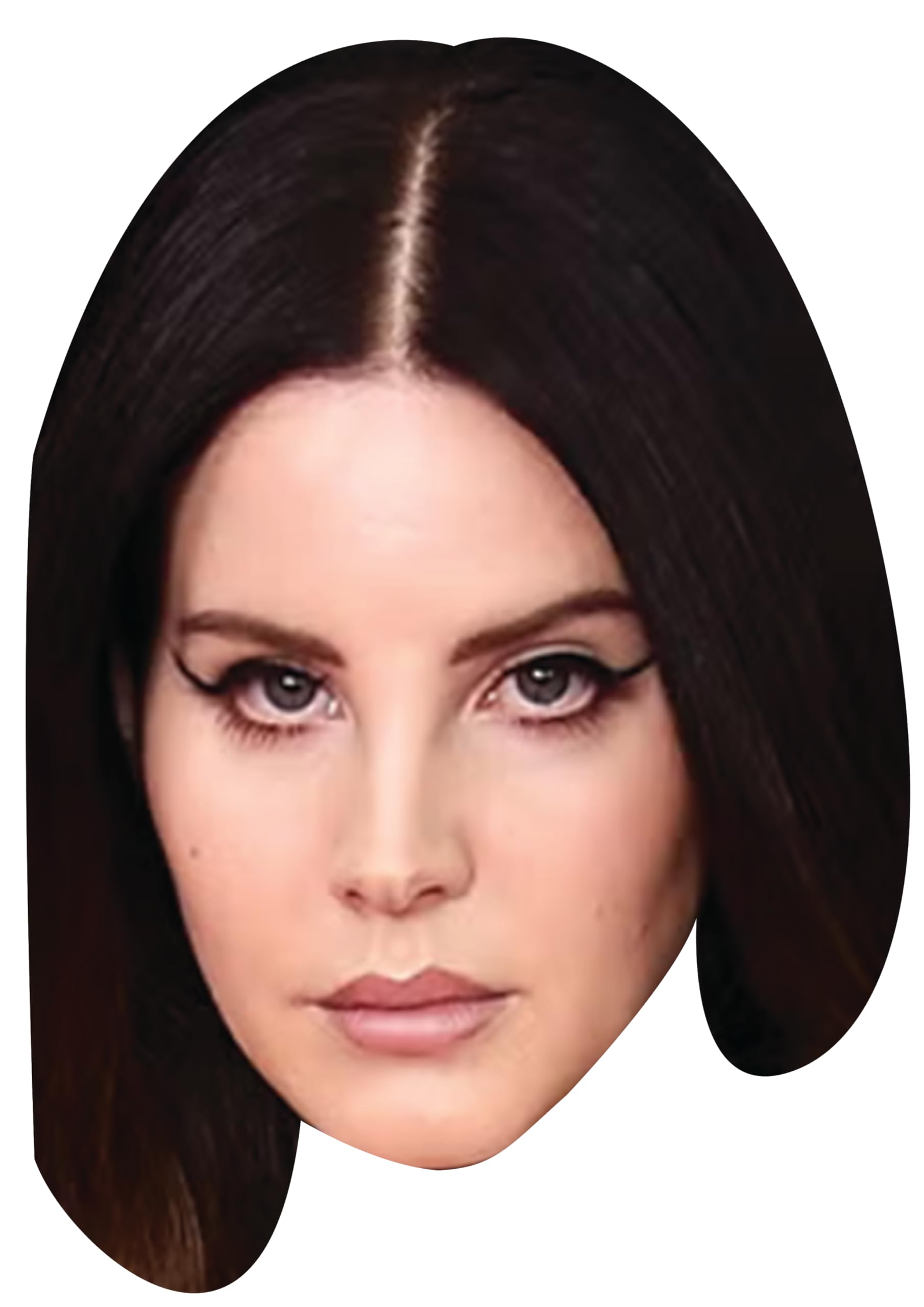 FoxyPrinting Lana Del Ray Celebrity Face Mask – Fancy Dress Mask for Parties & Events