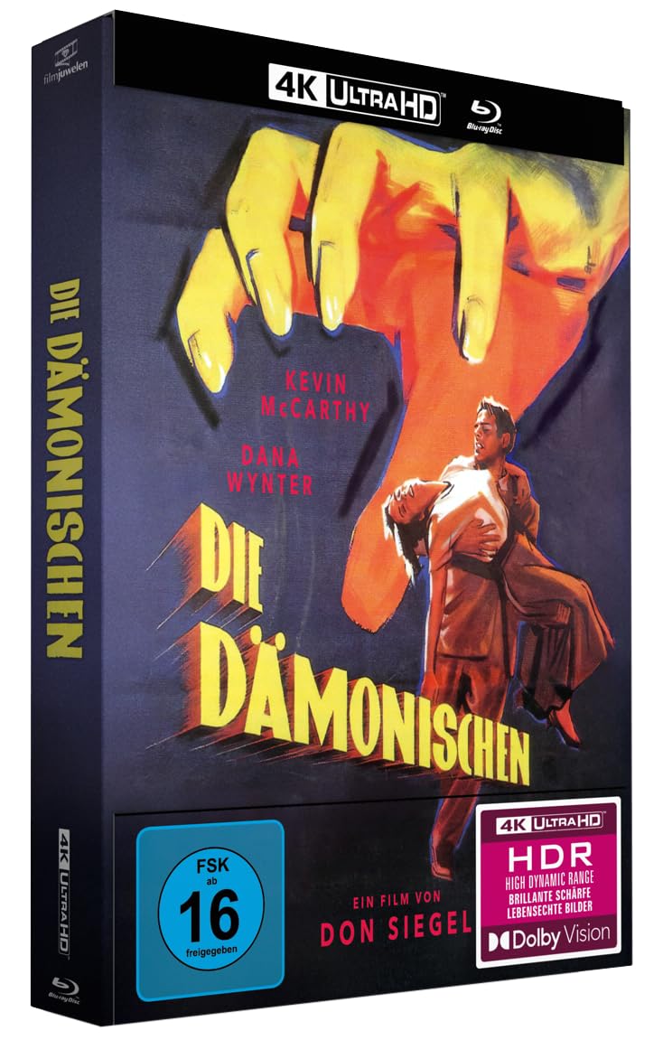 Die Dämonischen - Die Körperfresser kommen: Das Original! Limited Mediabook (4K UHD
