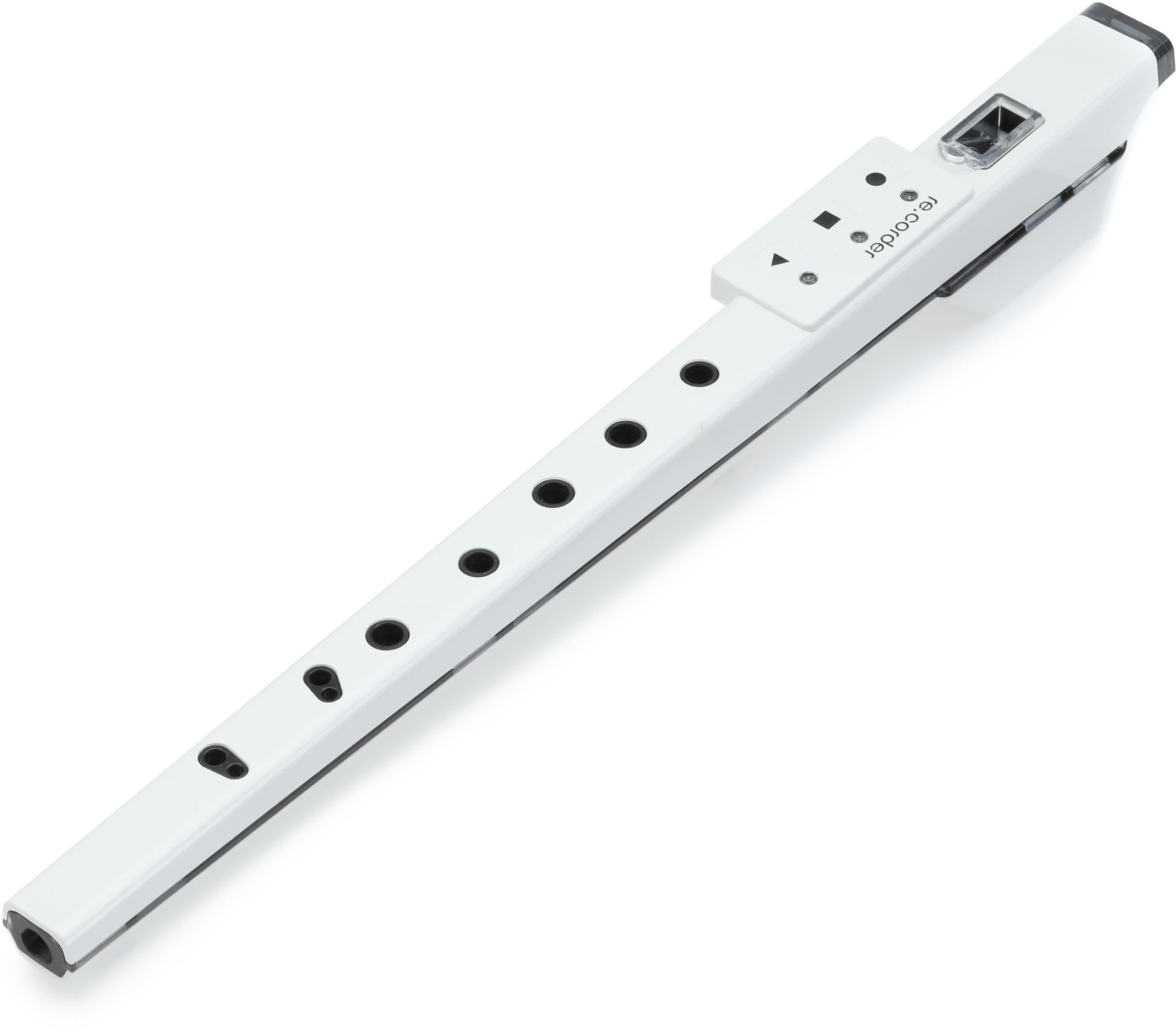 ARTinoise re.corder digitale akustische Flöte kabelloser MIDI-Controller 32 Klangfarben 4 Wiedergabemodi WEISS
