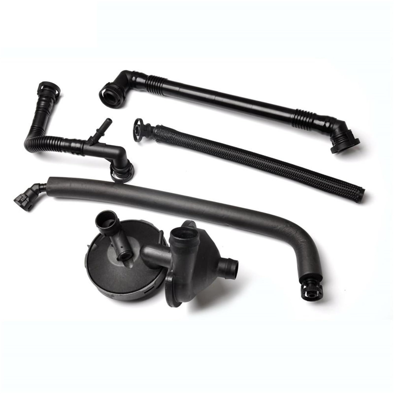 Engine Oil Separator 11617501566 Fit for SINOCMP Fit for Febi Bilstein RepSatz KGE Crankcase Breather Fit for BMW E46 325i 330i 325Xi 330Xi