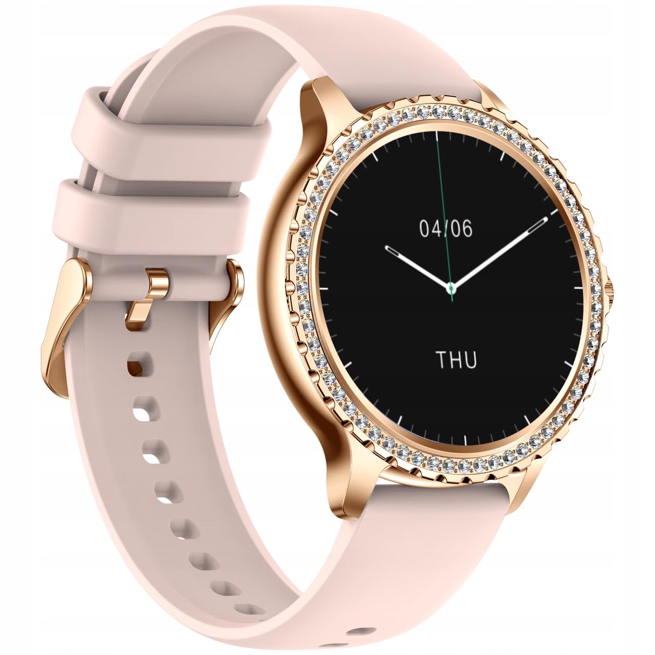 SMARTWATCH ZEGAREK DAMSKI POLSKIE MENU ROZMOWY SMART WATCH DLA KOBIETY PL