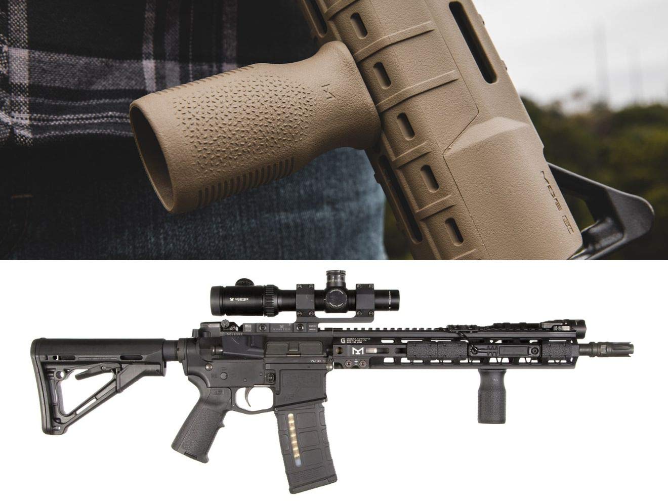 Amazon | MAGPUL(マグプル) 実物パーツ M-LOK MVG Vertical Grip 
