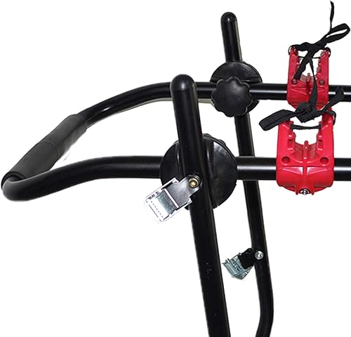 Miniatura 4 de Soporte de montaje para maletero de bicicleta, portabicicletas de automóvil, maletero o portador de enganche, puede montar 3 bicicletas, marco de