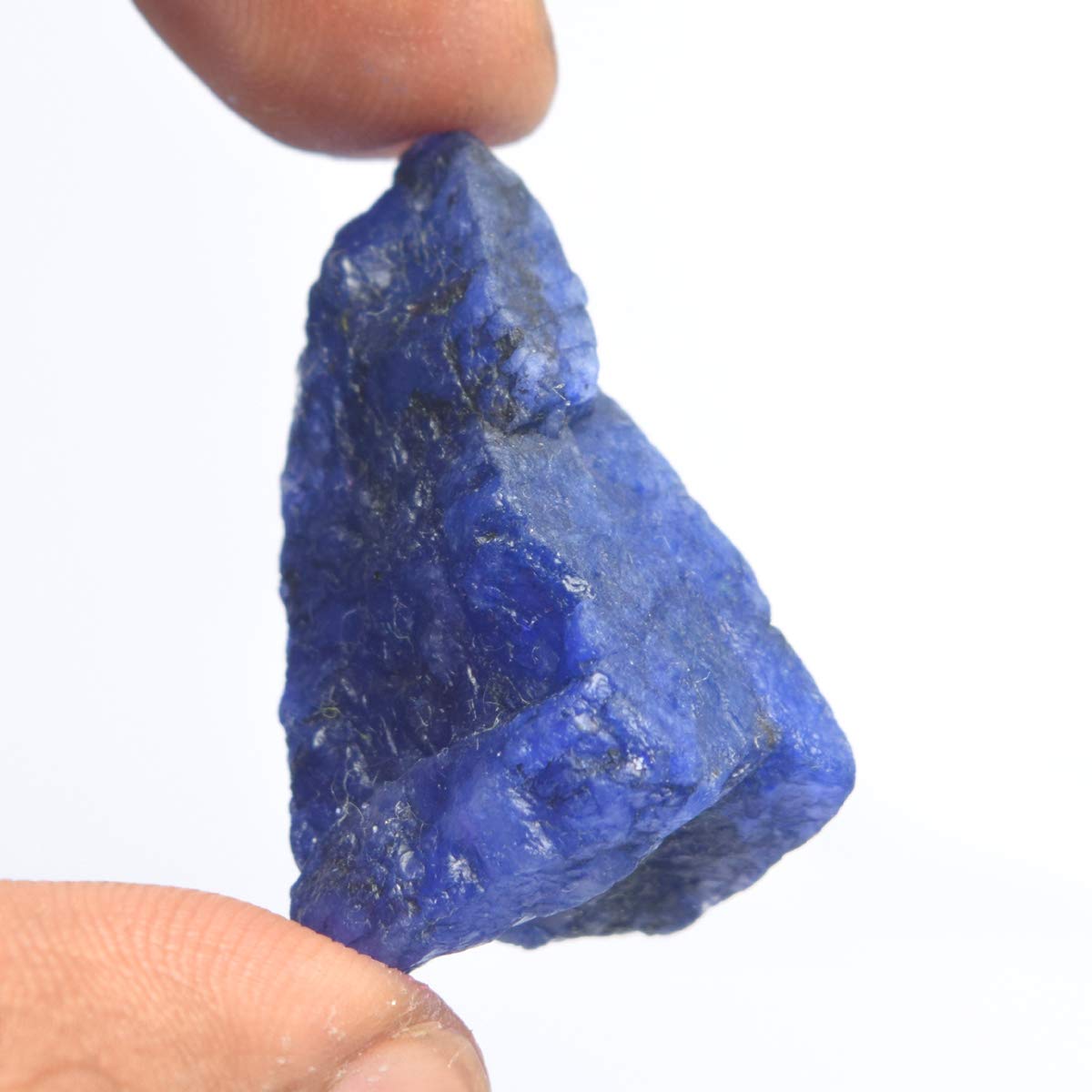 GEMHUB Natural Blue Sapphire Rough Gemstones 8-200 Carats Raw Crystals and Healing Stones Loose Gemstone Necklace For Women And Men