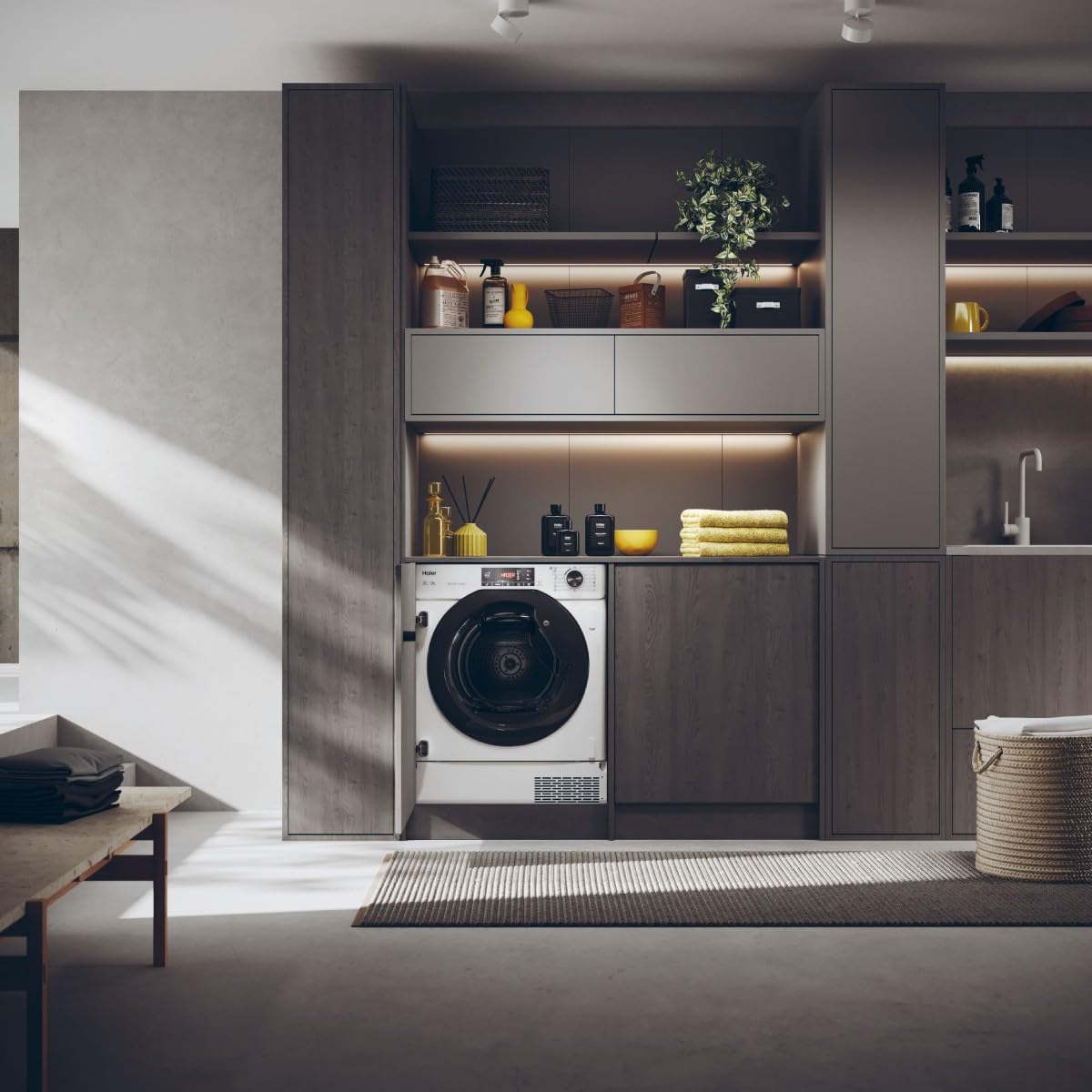 HAIER Secadora HDBIH7A2TBEXS 7KG Integral COND.
