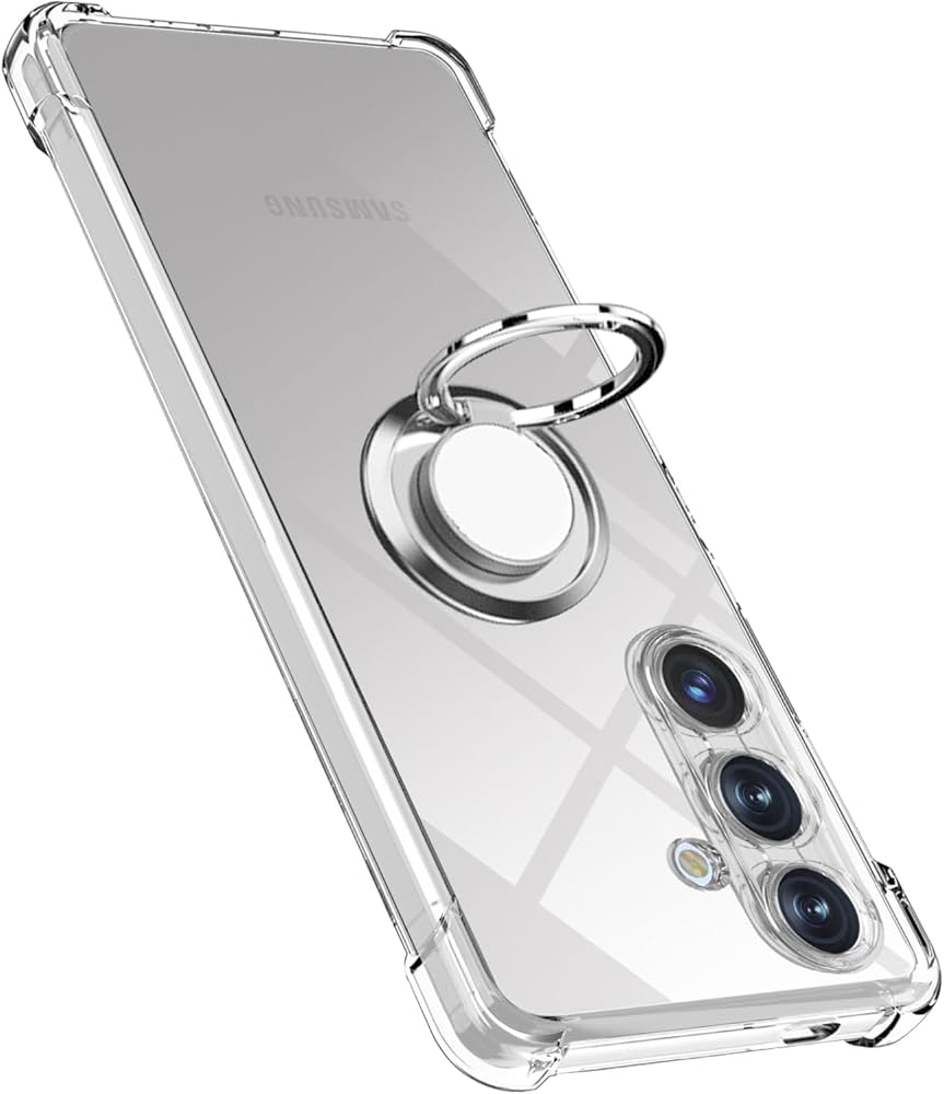 Amazon.co.jp: Galaxy S25 ケース リング SC-51F 透明 TPU 薄型 軽量
