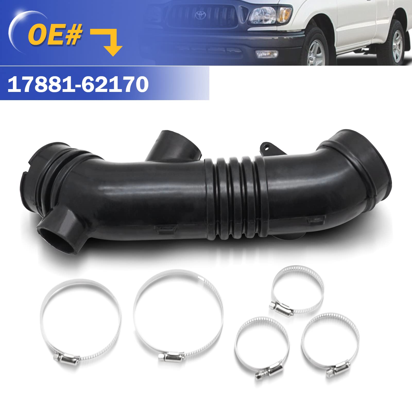 Amazon.com: 17881-62170 Air Cleaner Intake Hose Tube Intake Boot
