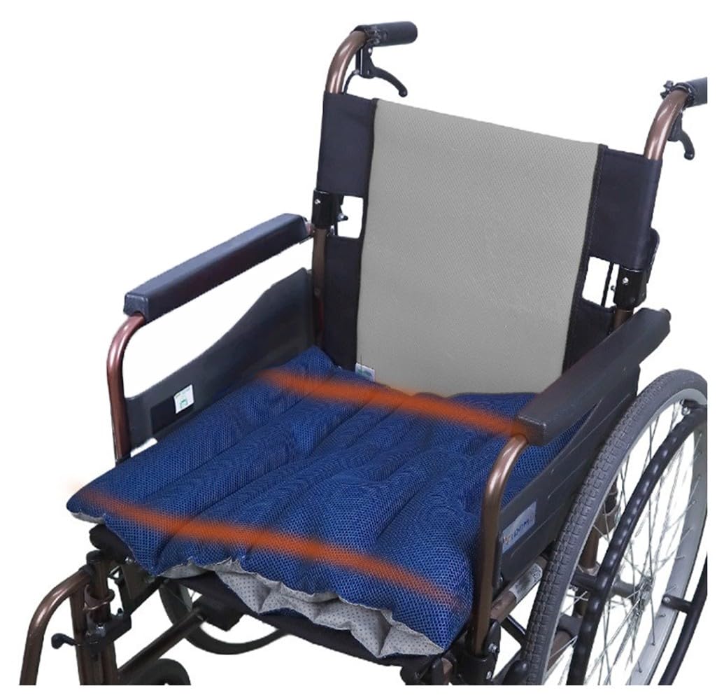 HUTRADE Cojín Anti-Deslizamiento para Silla De Ruedas, Cojín Antiescaras para Silla De Ruedas Cojín Fijadora Anti-volteo Cojín Soporte Lumbar para Pacientes con Movilidad Reducida