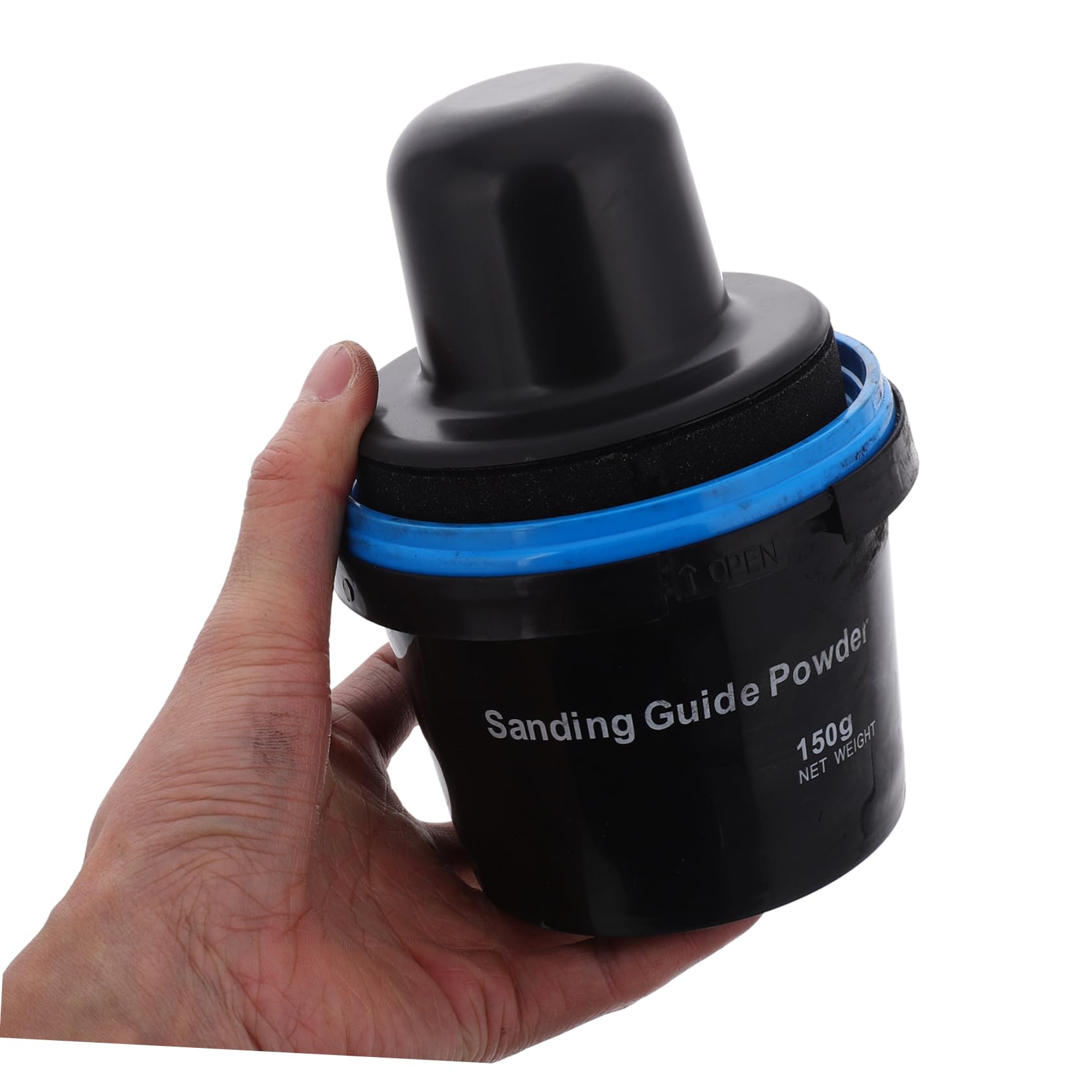 SOLUSTRE Capa Guía para Rayaduras de Autos en Polvo Seco de Carbono para Carrocería, Kit de Reparación para Restauración y Lijado de Superficies Automotrices