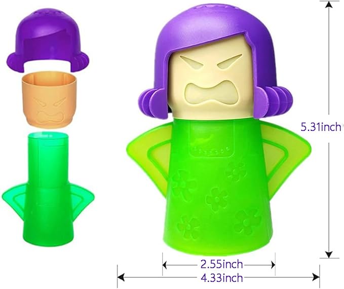 Limpia vapor microondas Oleigey, paquete de 1, para cocina y regalo miniatura 2