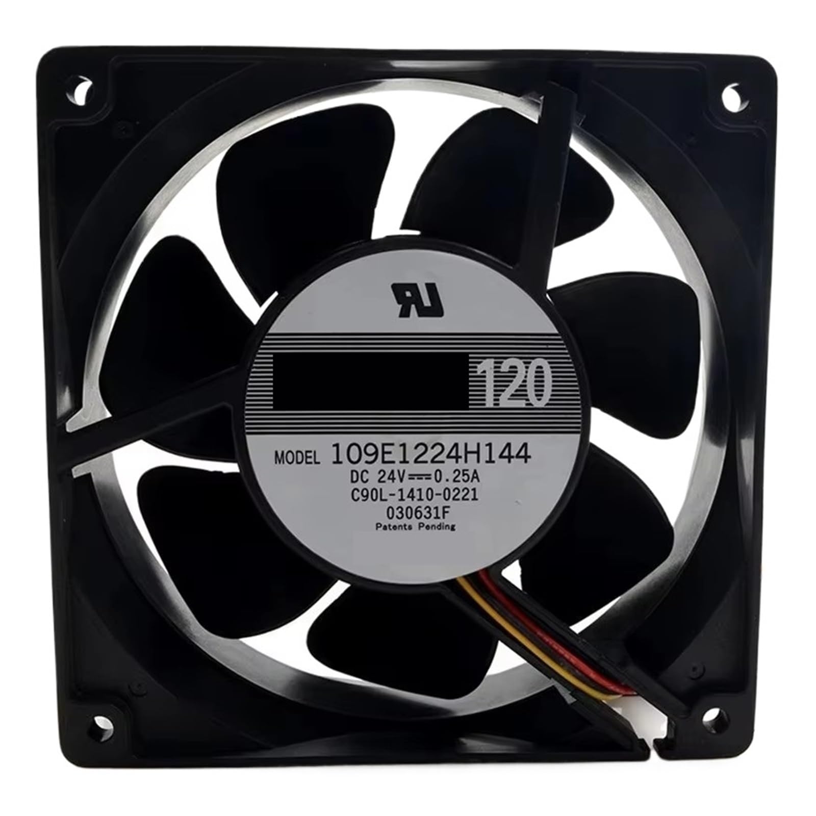 TPKMVGAP 24V 0.25A 120 * 120 * 38MM 12CM cooling fan 109E1224H144(2-wire E1)