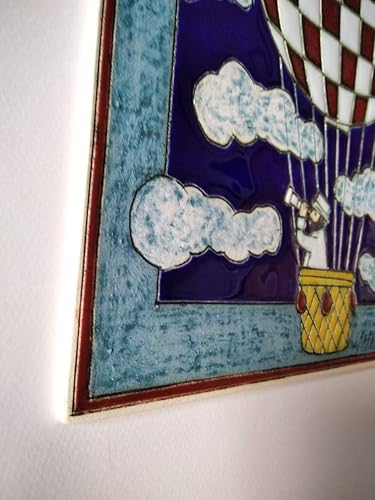 Miniatura 3 de Wall Tile, Decorative Tiles, Pottery Tile, Wall Hanging, Handmade Wall Tiles