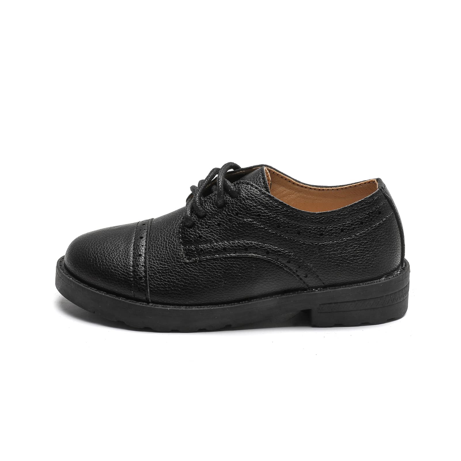 PPXID Jungen Schnürhalbschuhe Schule Uniform Hochzeit Anzugschuhe