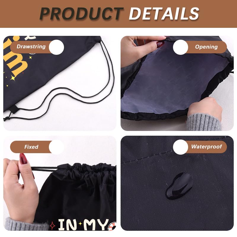 Swim Gifts for Swimmers Birthday Gifts for Women Men Swimming Drawstring Backpack for Swimmer Gift for Daughter Son Swim Lover Gift for Boys Girls Swim Team Gift Bags Swimming Drawstring Sackpack