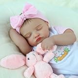 Realistic Reborn Baby Girl- 20 inch Full Vinyl Lifelike Newborn Baby Dolls, Anatomically Correct Real Life Baby Dolls Gift Set for Kids Age 3 +